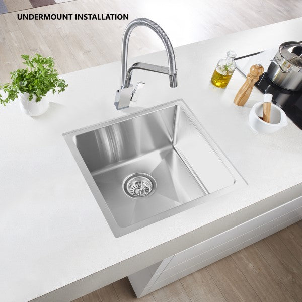 Washington Square Undermount Single Bowl Sink 450mm