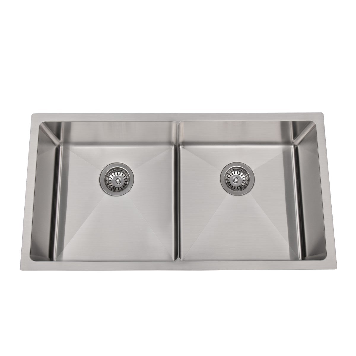 EuroSelect Athens Slim Bridge DBL Bowl Under Counter Sink