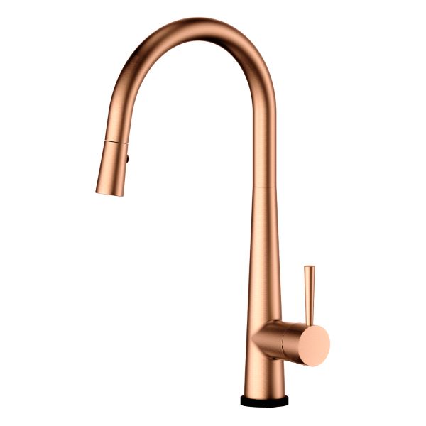 Greens Galiano Kontact® Pull Down Sink Mixer - Brushed Copper