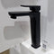 Vogue Stafford Matte Black High Rise Basin Mixer