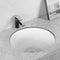 Essence Fisher Round 405mm Flat Bowl Undermount Basin White