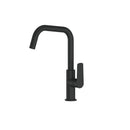 Greens Novi Lead Free Gooseneck Sink Mixer, Smart Aerator - Matte Black PVD