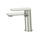 Greens Novi Lead Free Basin Mixer - Brushed Nickel