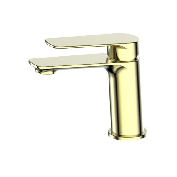 Greens Novi Lead Free Basin Mixer - Brushed Brass