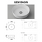 Carlo Vanity 1200mm Centre Bowl 70mm Grand Top Floor standing