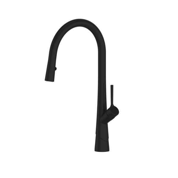 Greens Lustro Pull Down Sink Mixer - Matte Black