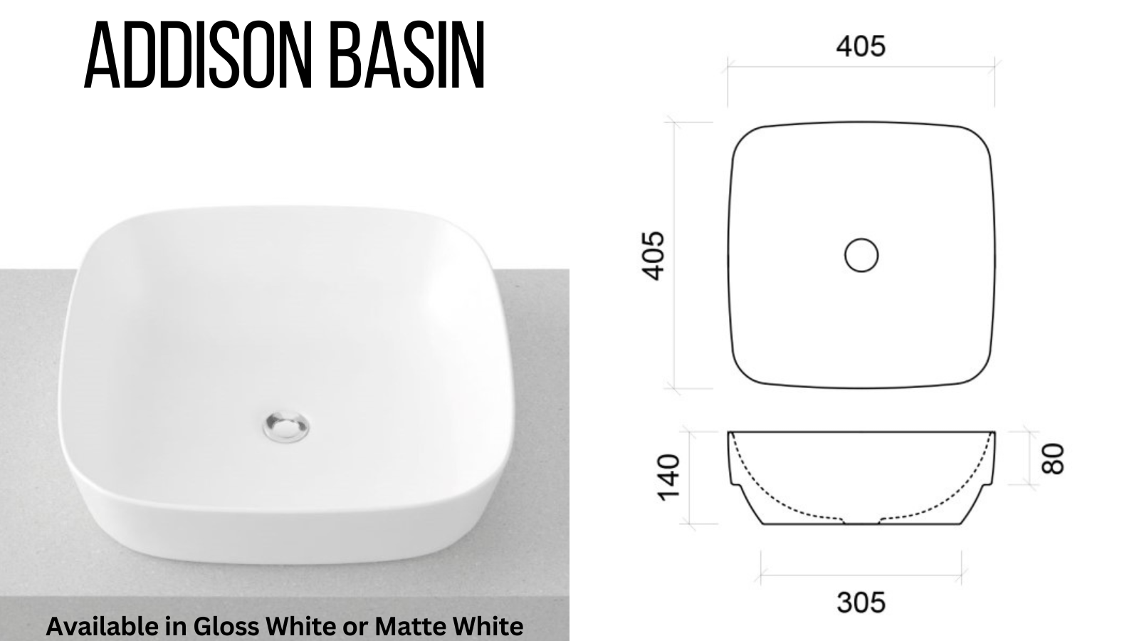 Manhattan All-Drawer 1800mm Floor Standing Vanity, Above or Under Counter Basin, Double Bowl