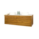 FABF Avila Solid Timber Vanity 1800mm - Teak / Messmate / Vic Ash / Blonde Teak