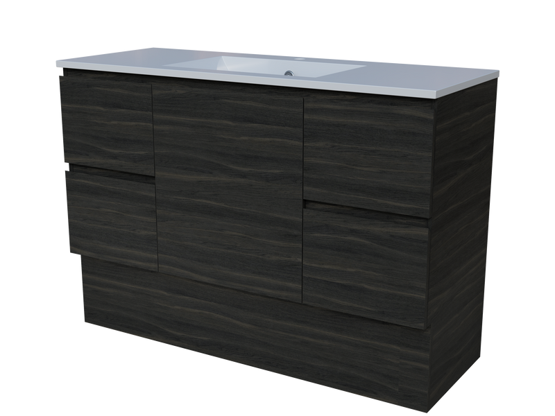 Carlo Vanity 1200mm Centre Bowl Alpha Top Floor standing