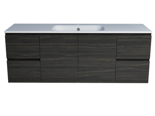 Carlo Vanity 1500mm Centre Bowl Haven Top Wall Hung