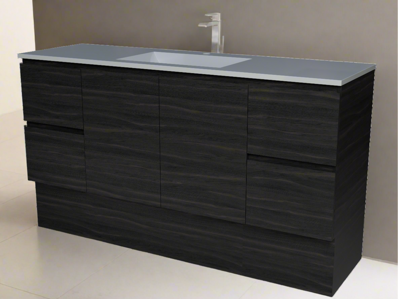 Carlo Vanity 1500mm Centre Bowl Regal Top Floor standing