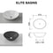 Bargo 1500mm Wall hung Vanity Centre Above Counter Basin SilkSurface Top