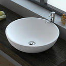 Fienza Lexy Solid Surface Above Counter Basin, White **ONE ONLY**