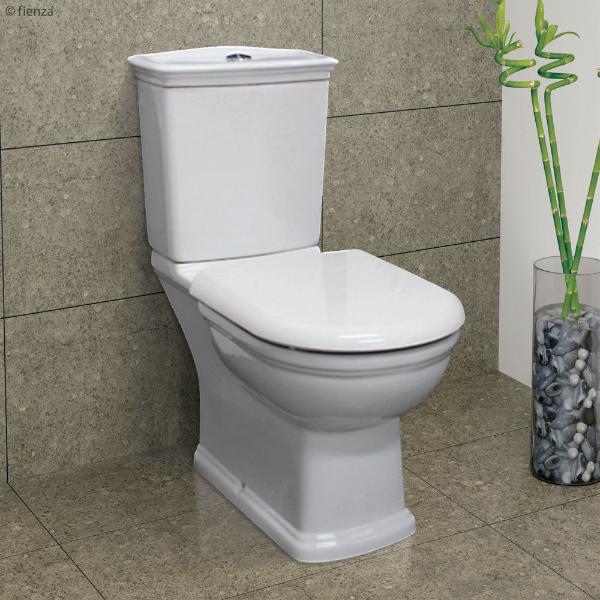 Fienza RAK Washington Close Coupled Toilet Suite, Alpine White