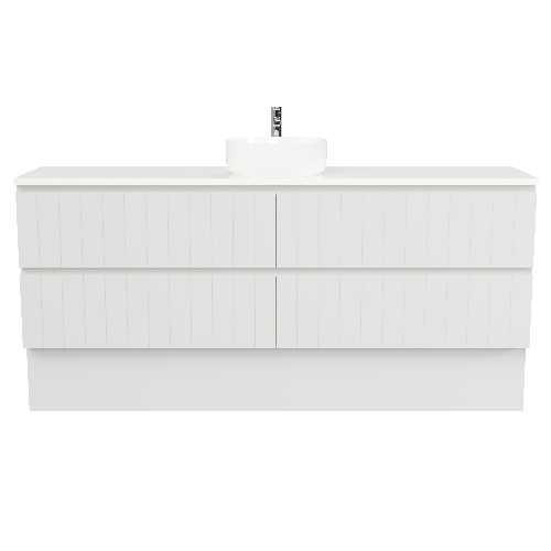 Timberline Henley 1800mm Floorstanding Vanity with Single Ceramic Basin