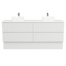 Timberline Henley 1800mm Floorstanding Vanity with Double Ceramic Basin