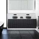 Timberline Henley 1800mm Wall Hung Vanity with Double Ceramic Basin