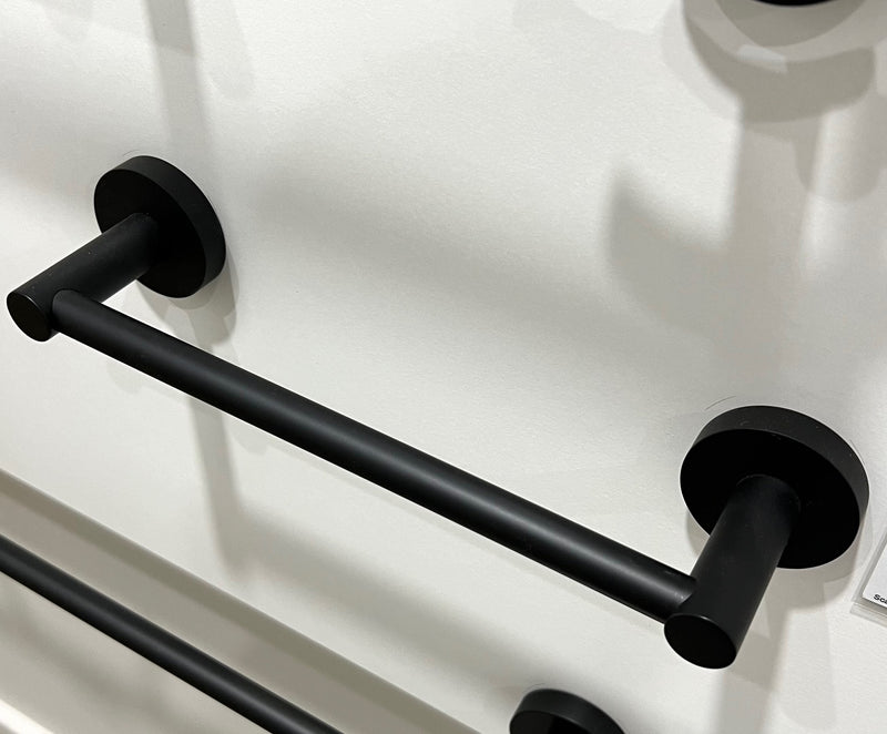 Mait K2 Hand Towel Rail - 250mm, Matte Black