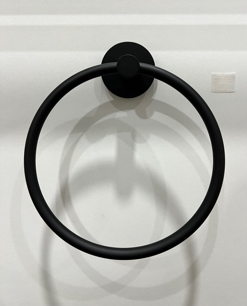 Mait K2 Towel Ring, Matte Black