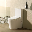 Lafeme Thea-Luna Rimless Toilet with Lafeme Smart Electric Toilet Bidet Seat