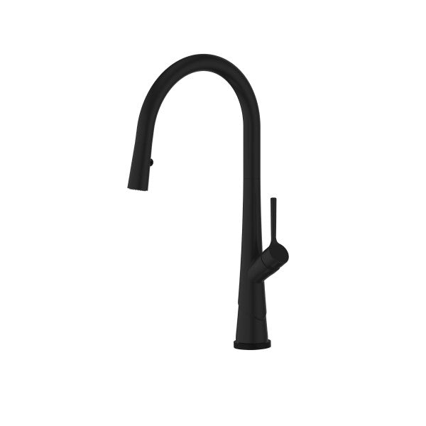 Greens Lustro KONTACT® Pull-Down Sink Mixer, Matte Black