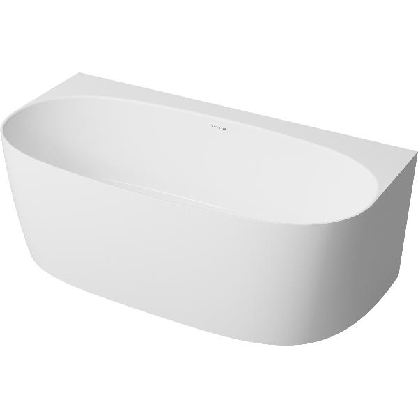 Narva 158 x 86 MagnaCast Back To Wall Bath – Matte White