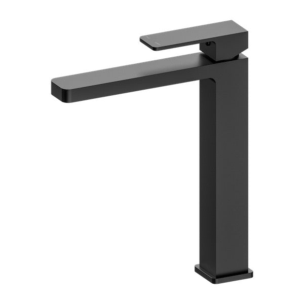 Nero Celia Matt Black Tall Basin Mixer