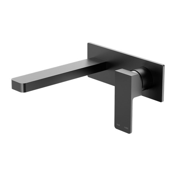 Nero Celia Matt Black Wall Mixer