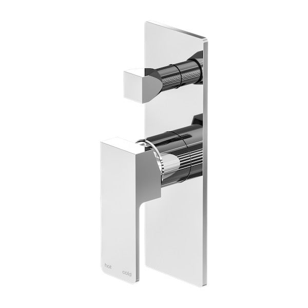 Nero Celia Chrome Shower Mixer With Diverter