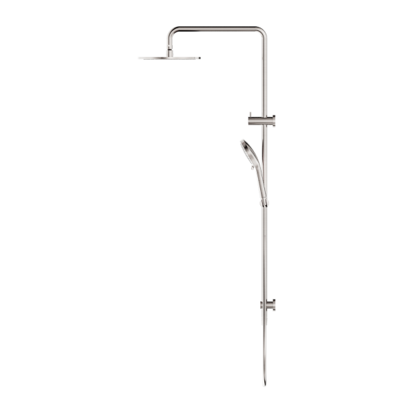 Nero Dolce Full Combination 250mm Overhead and Handshower - Brushed Nickel