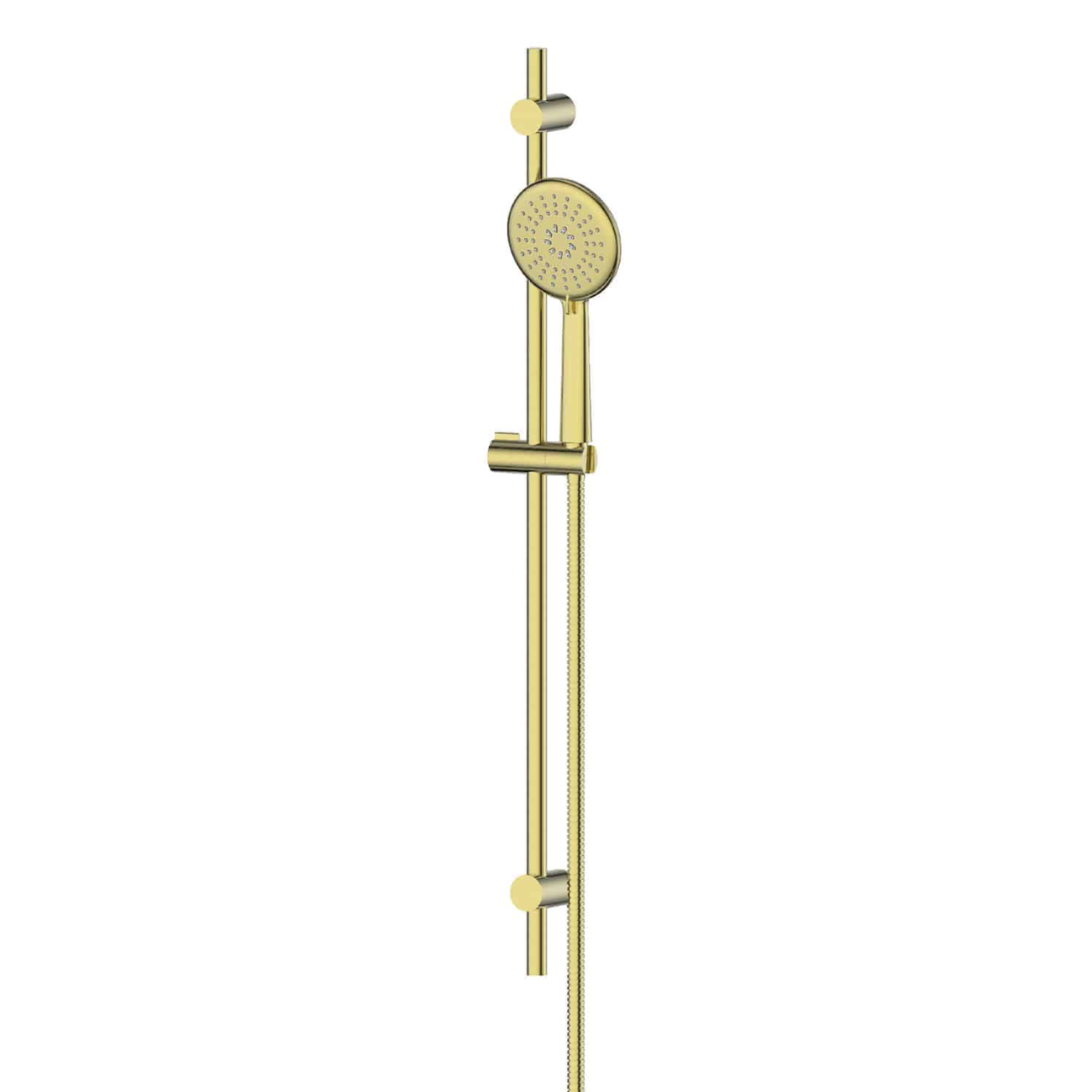 Greens Rocco Adjustable Rail Shower - Brushed Brass