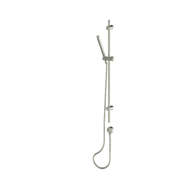 Greens Rocco Pin Rail Shower Brushed Nickel 528100BN