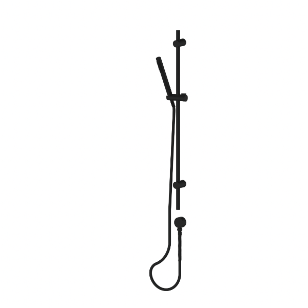 Greens Rocco Pin Rail Shower Matte Black