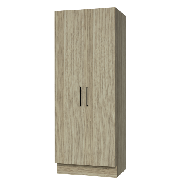 Modular Laundry 800mm Tall Cabinet - 2 Doors