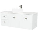 Timberline Victoria 1200mm Wall Hung Vanity with Ceramic Basin