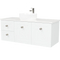 Timberline Victoria 1200mm Wall Hung Vanity with Ceramic Basin