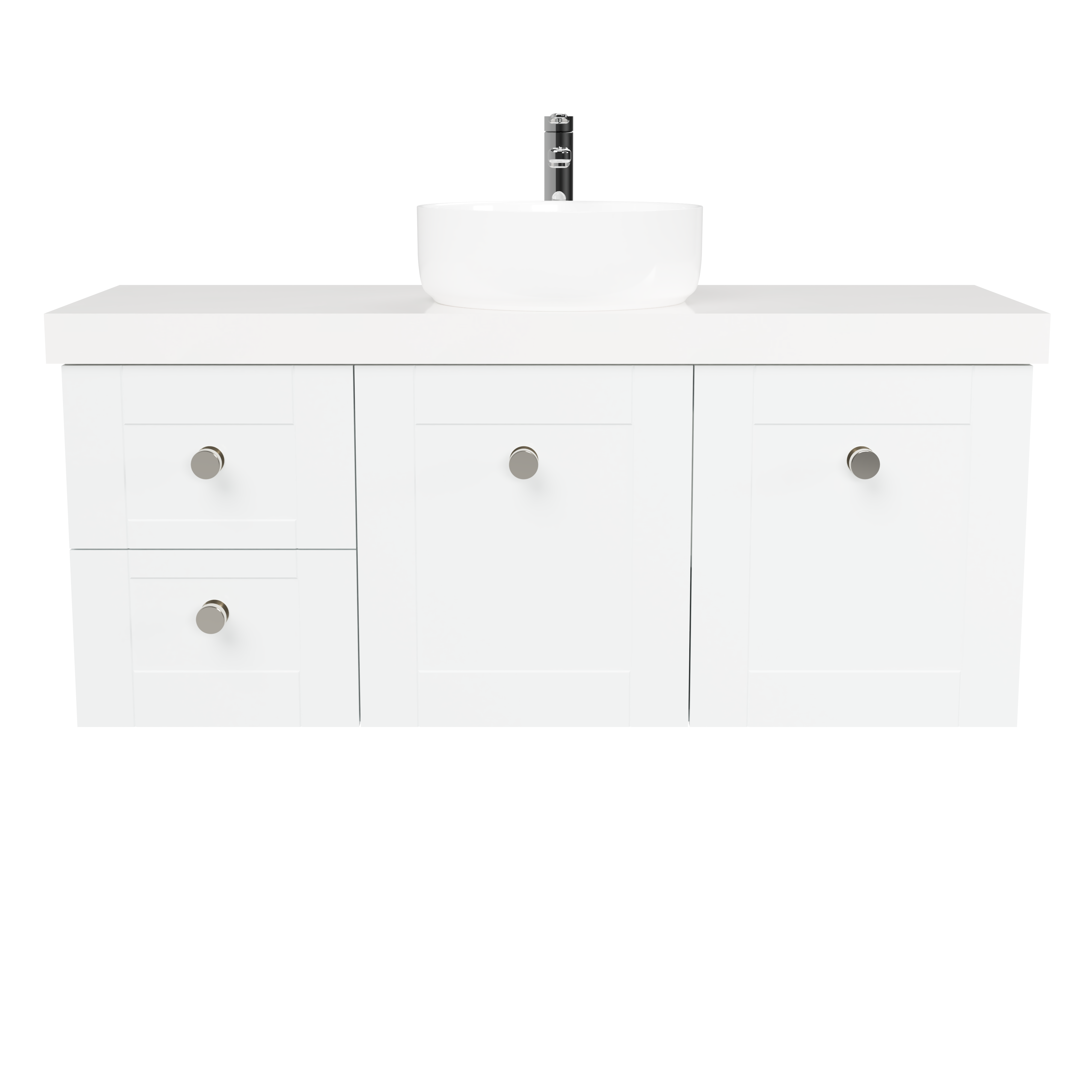 Timberline Victoria 1200mm Wall Hung Vanity with Ceramic Basin