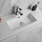 Aulic Maya Slim 900mm Vanity, White Gloss