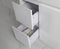 Aulic Maya Slim 750mm Vanity, White Gloss