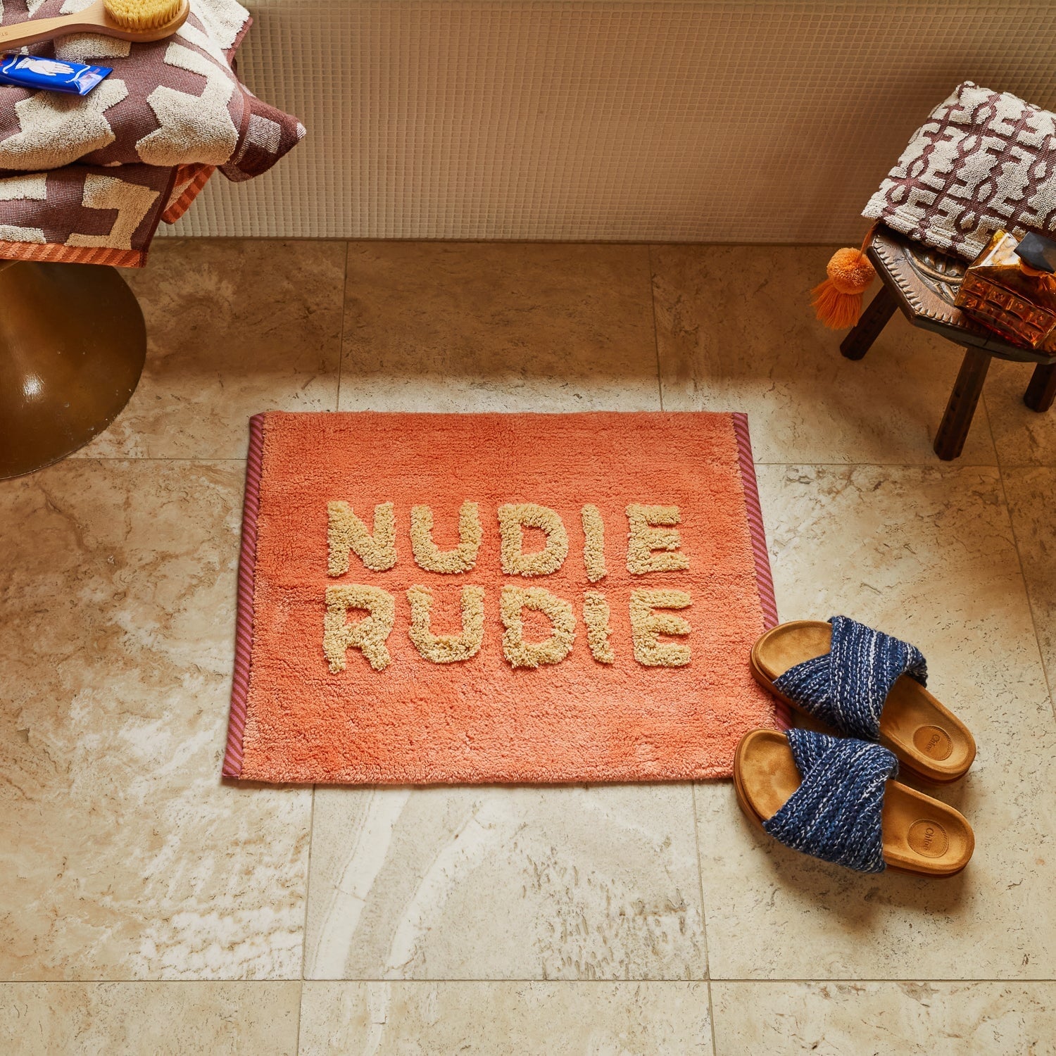 Bath Mats & Rugs Tula Nudie Bath Mat Mini - Desert