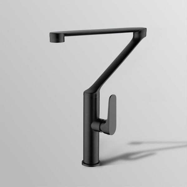 Innova Zed Extendable Kitchen Mixer, Matte Black