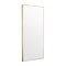 Homewares Bella Leaner Wall Mirror Brass 90X180CM