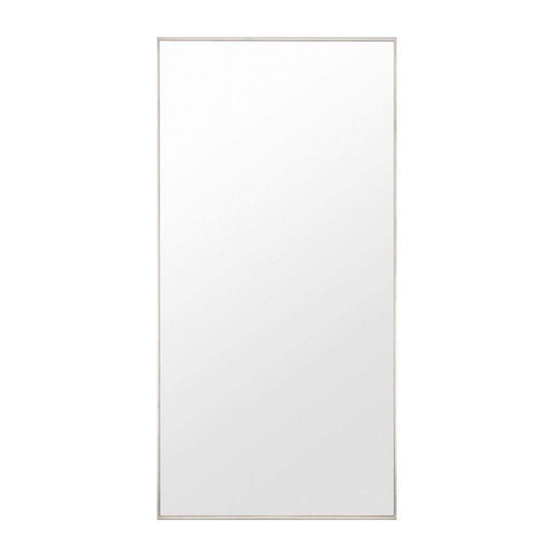 Homewares Bella Leaner Wall Mirror Silver 90X180CM