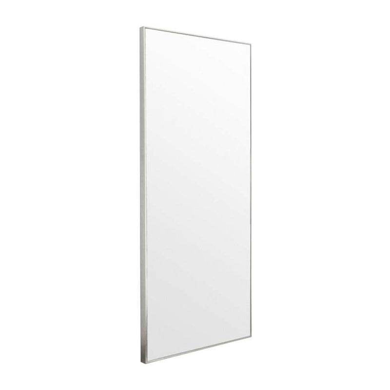 Homewares Bella Leaner Wall Mirror Silver 90X180CM