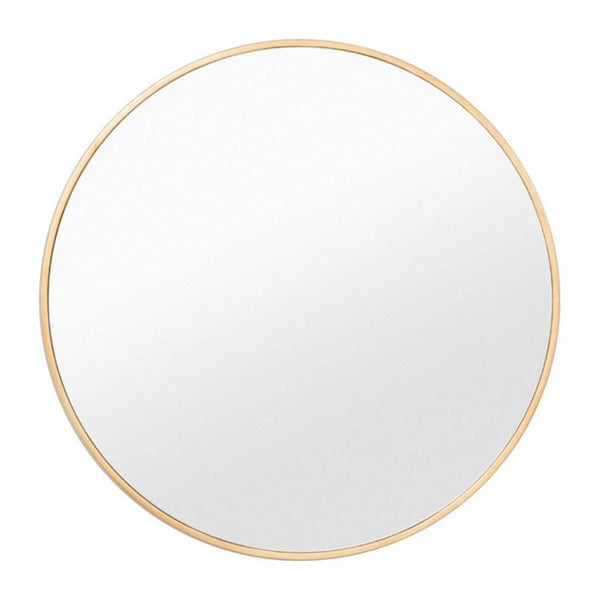 Homewares Bella Round Wall Mirror Brass 120CM