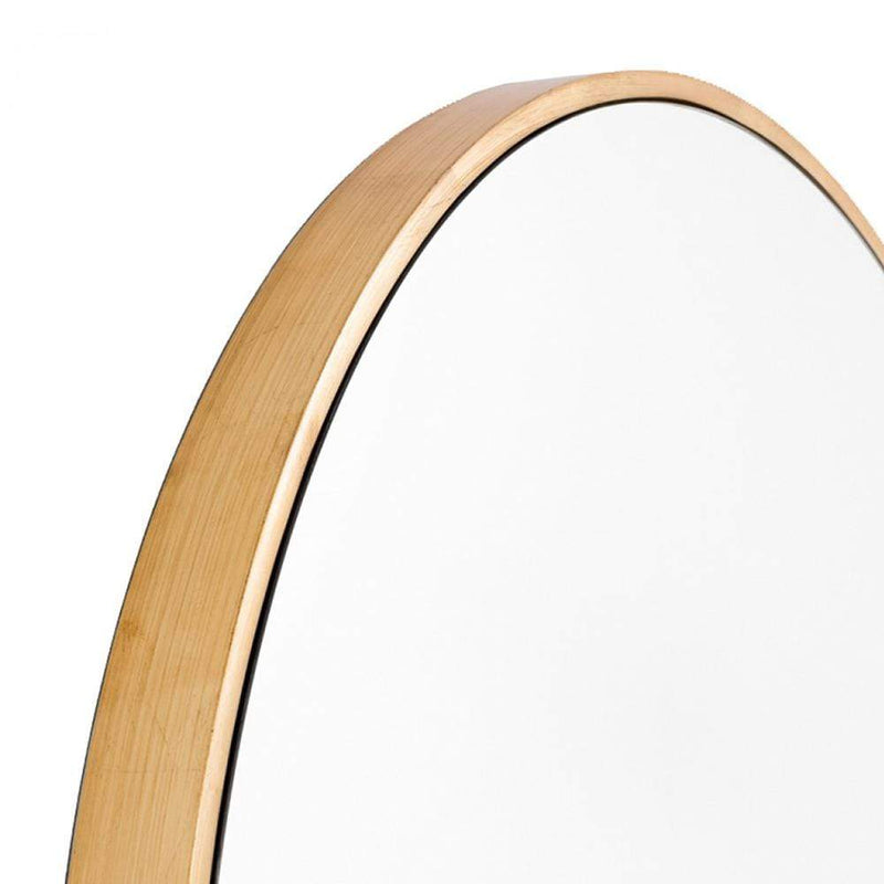 Homewares Bella Round Wall Mirror Brass 50CM