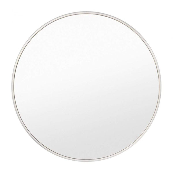 Homewares Bella Round Wall Mirror Silver 100CM