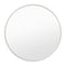 Homewares Bella Round Wall Mirror Silver 100CM