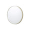 Homewares Bella Round Wall Mirror Silver 100CM