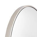 Homewares Bella Round Wall Mirror Silver 100CM